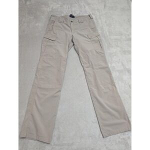 511 Tactical Cargo Pants Womens 10 Long Beige Ripstop Utility Work Hiking EMS